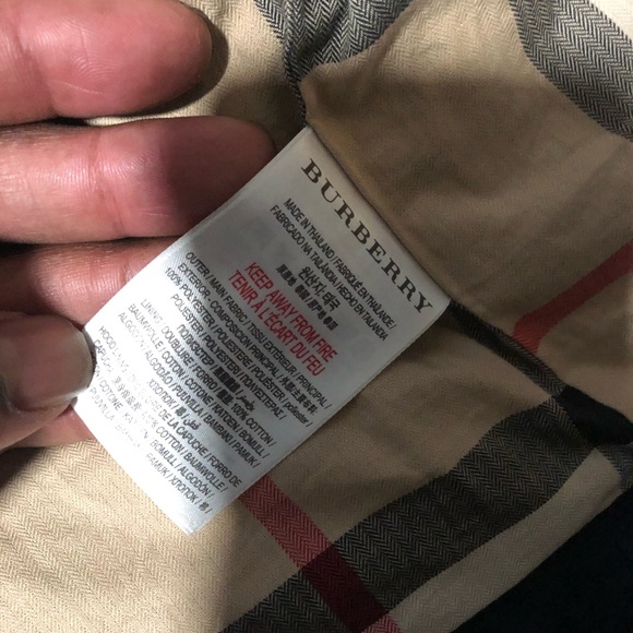 Burberry Jacket size 12 M toddler - Picture 8 of 8
